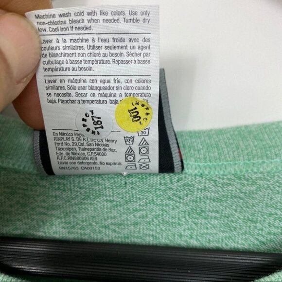 Champion Green Crop Top Logo Tee - Picture 6 of 7